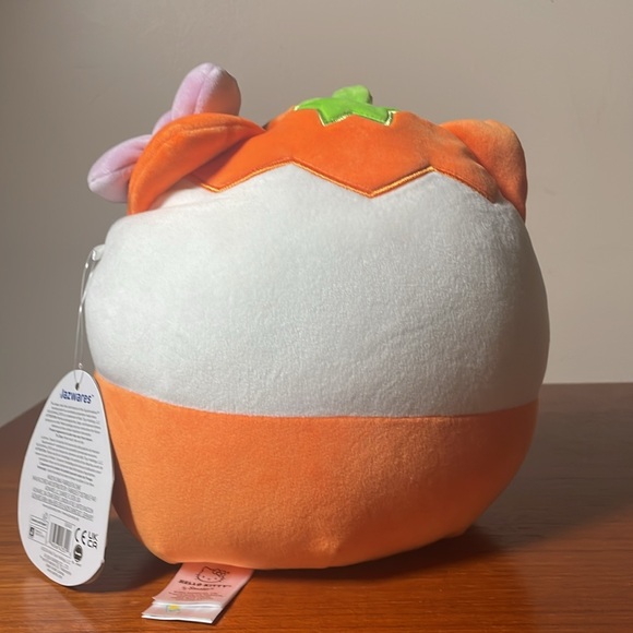 Hello Kitty Pumpkin Halloween Squishmallows Plush Stuffed Animal NWT NEW 8” 2024 - Picture 3 of 7